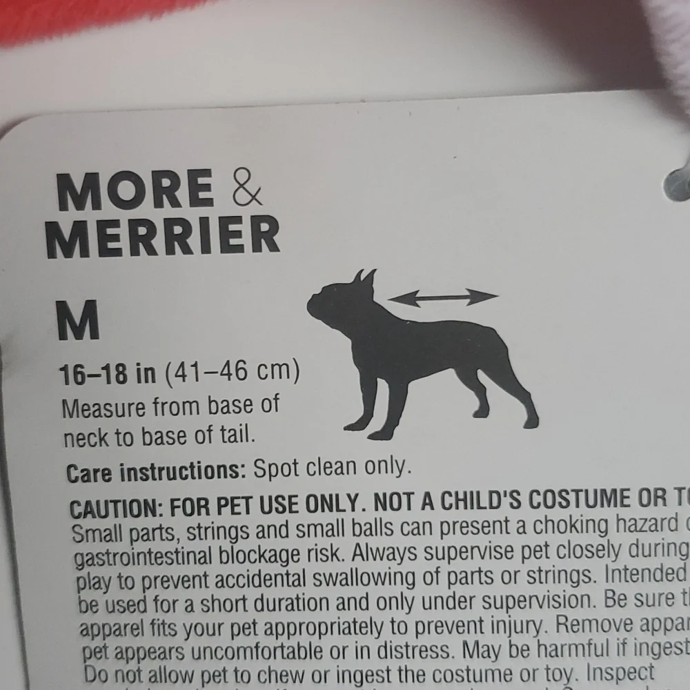More & Merrier Reindeer Dog Costume-M